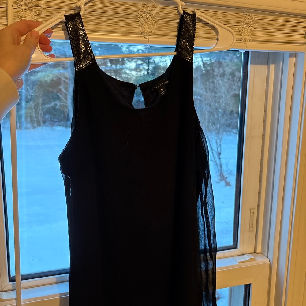 Willi Smith Black Tank Top
